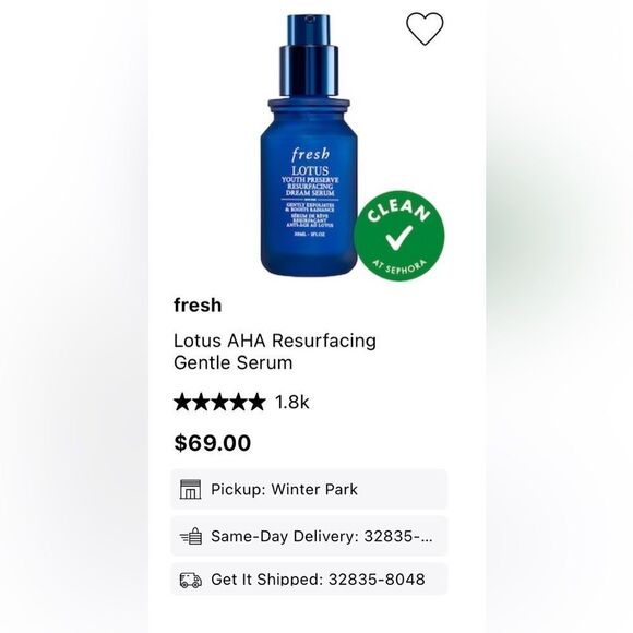 New Lotus AHA Gentle Resurfacing Serum - Picture 2 of 10